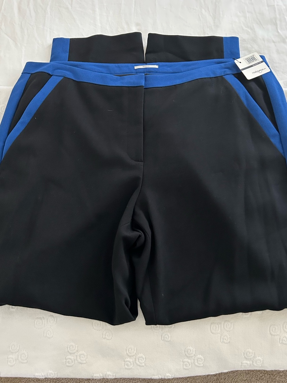 HALOGEN (NWT) RARE Luxury Tuxedos Trouser Pants - Picture 4 of 9